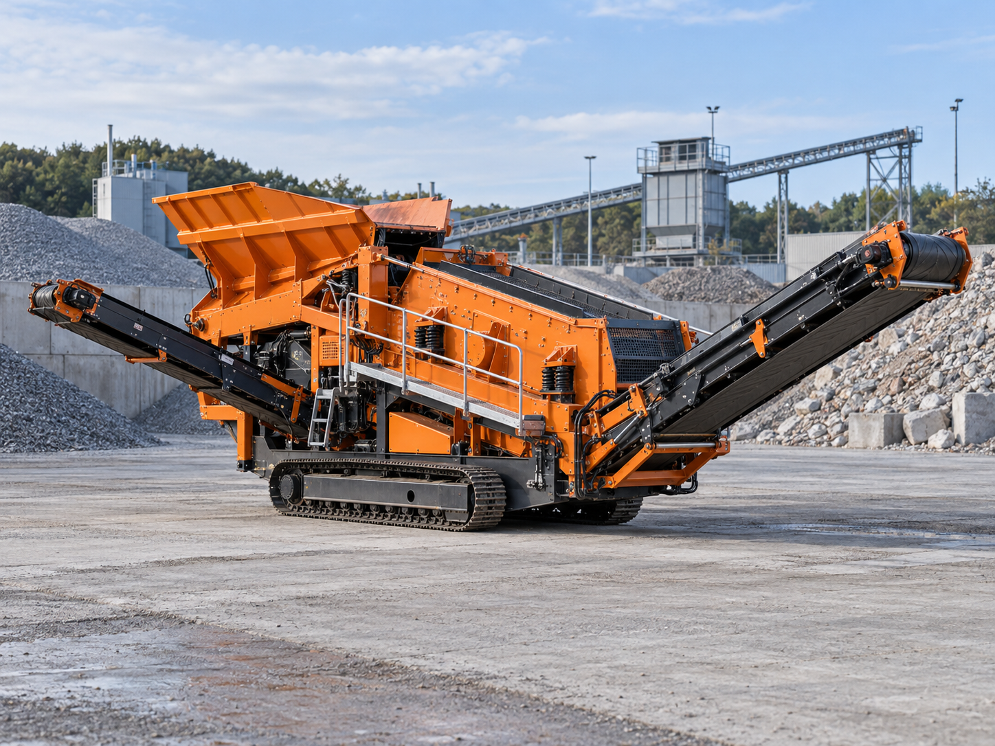 Doppstadt AK 635 — Rozdrabniacze